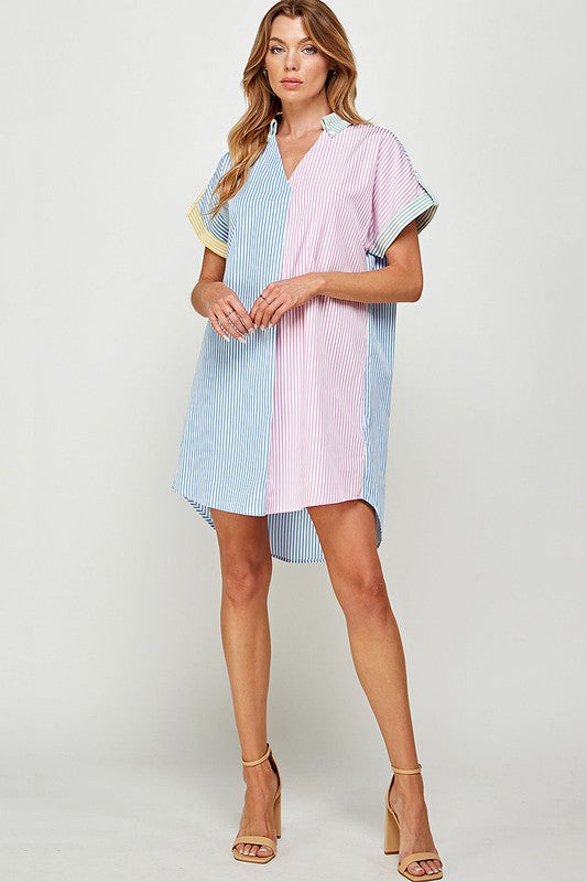 The Palmer Dress- MULTI