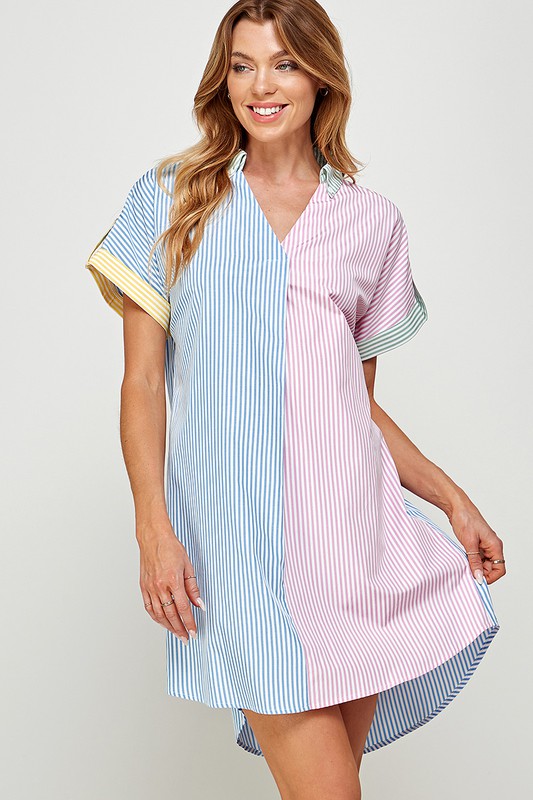 The Palmer Dress- MULTI