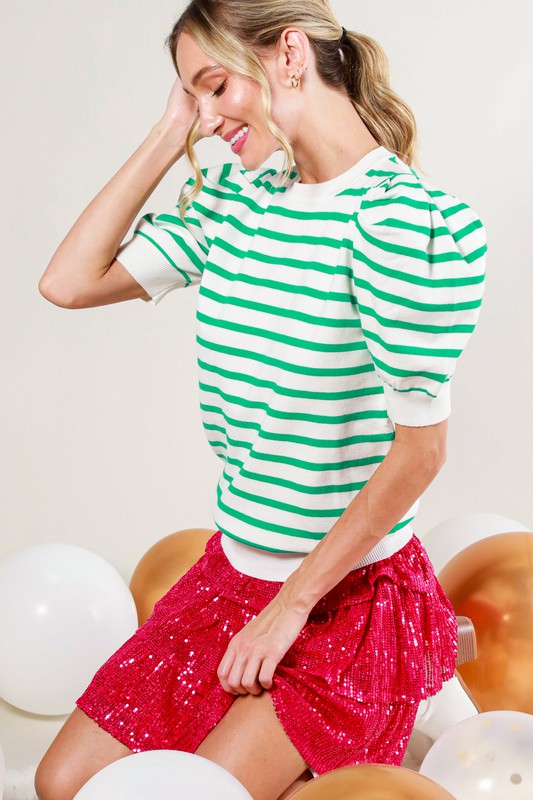 Capri Top- GREEN