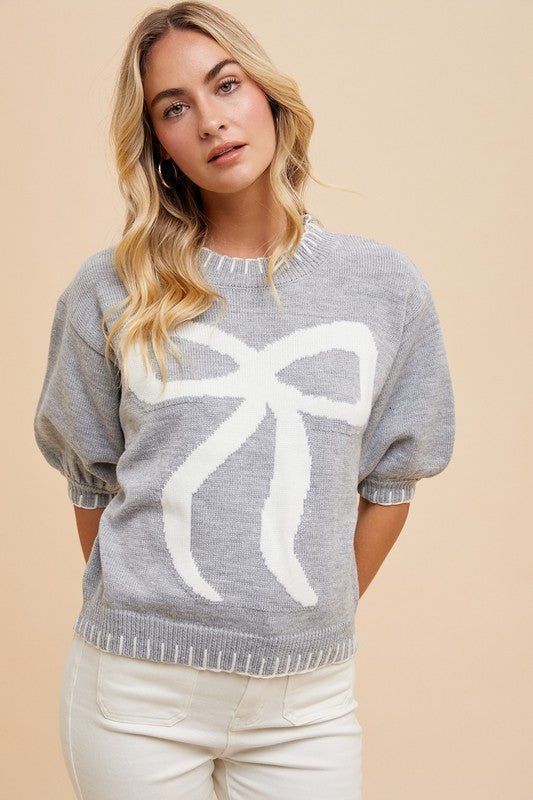 Aster Bow Sweater