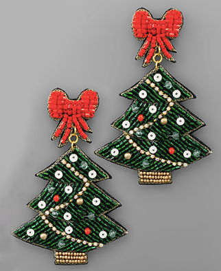 Trimming the Tree Earrings