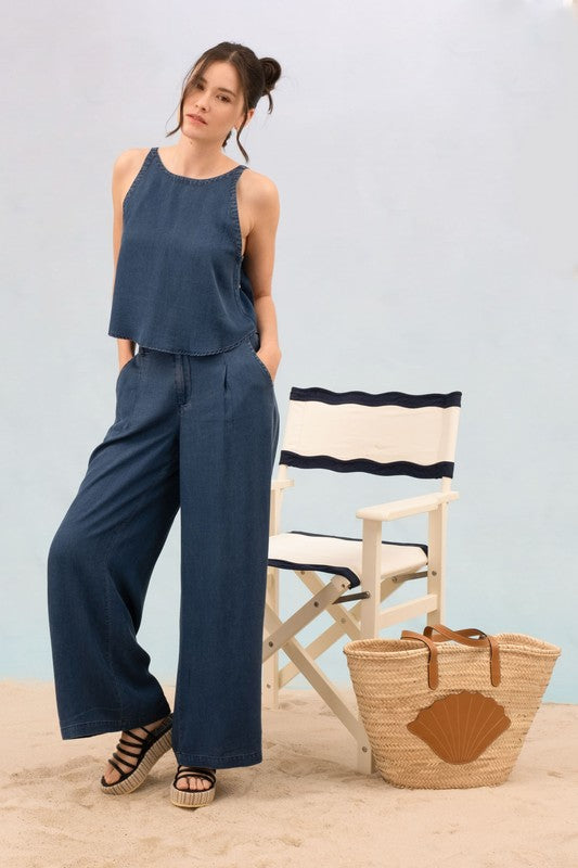 Pepper Chambray Pants