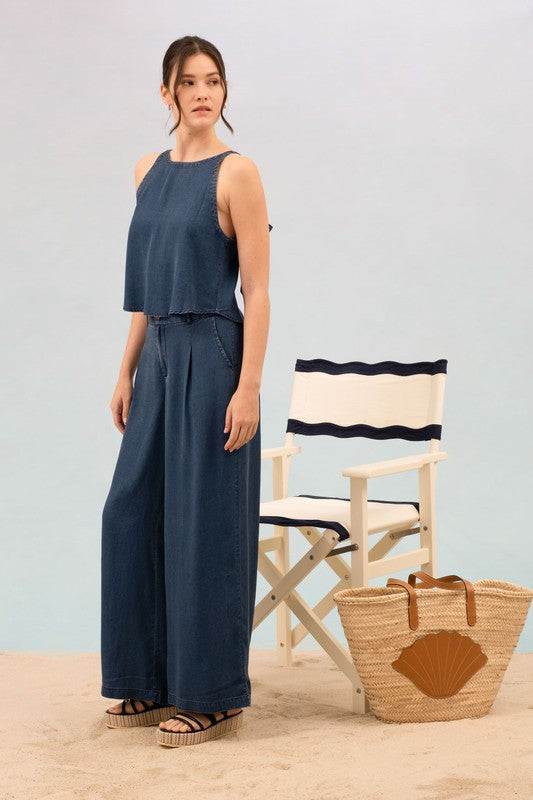 Pepper Chambray Pants