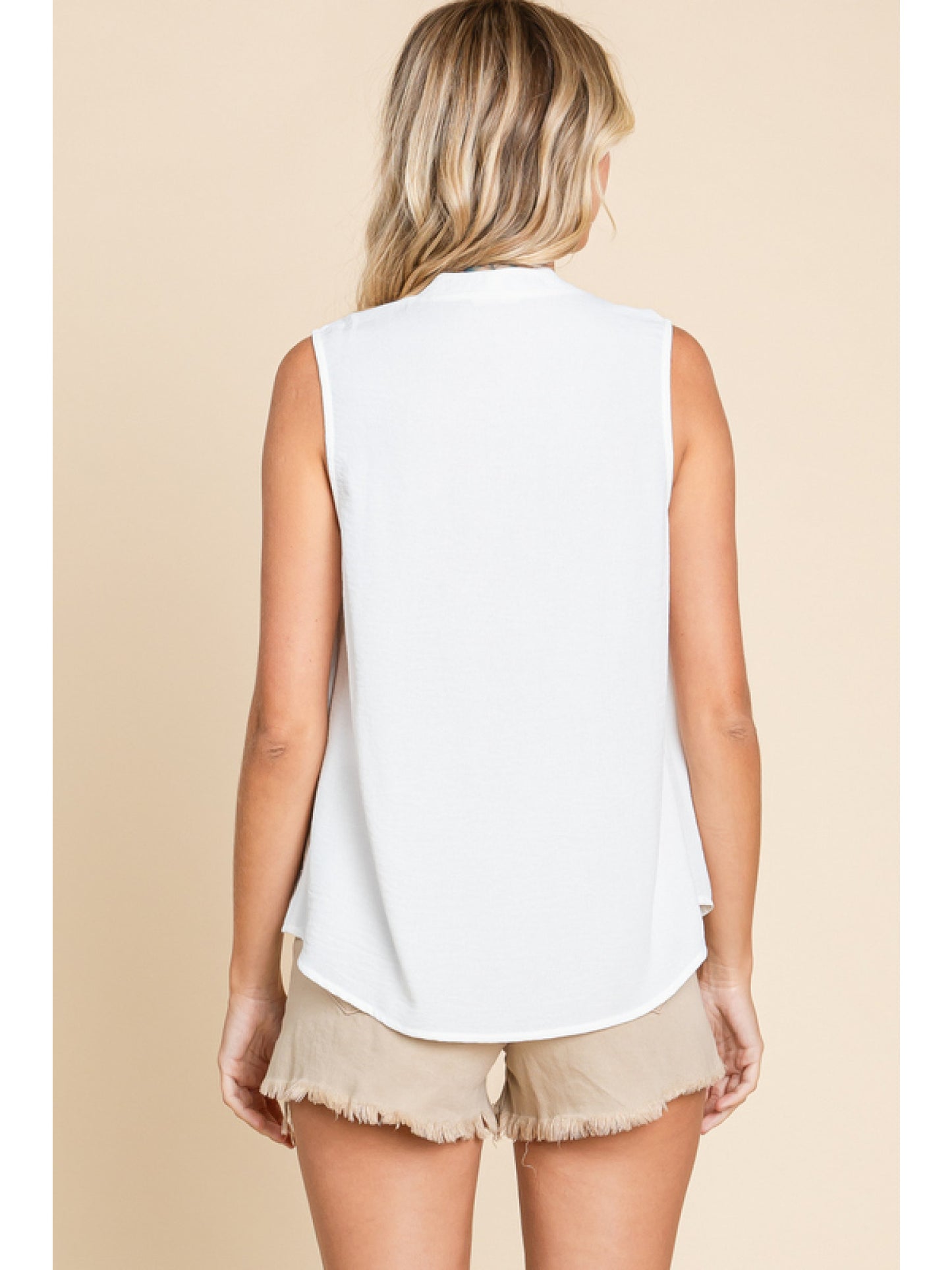 Tanner Tank- OFF-WHITE