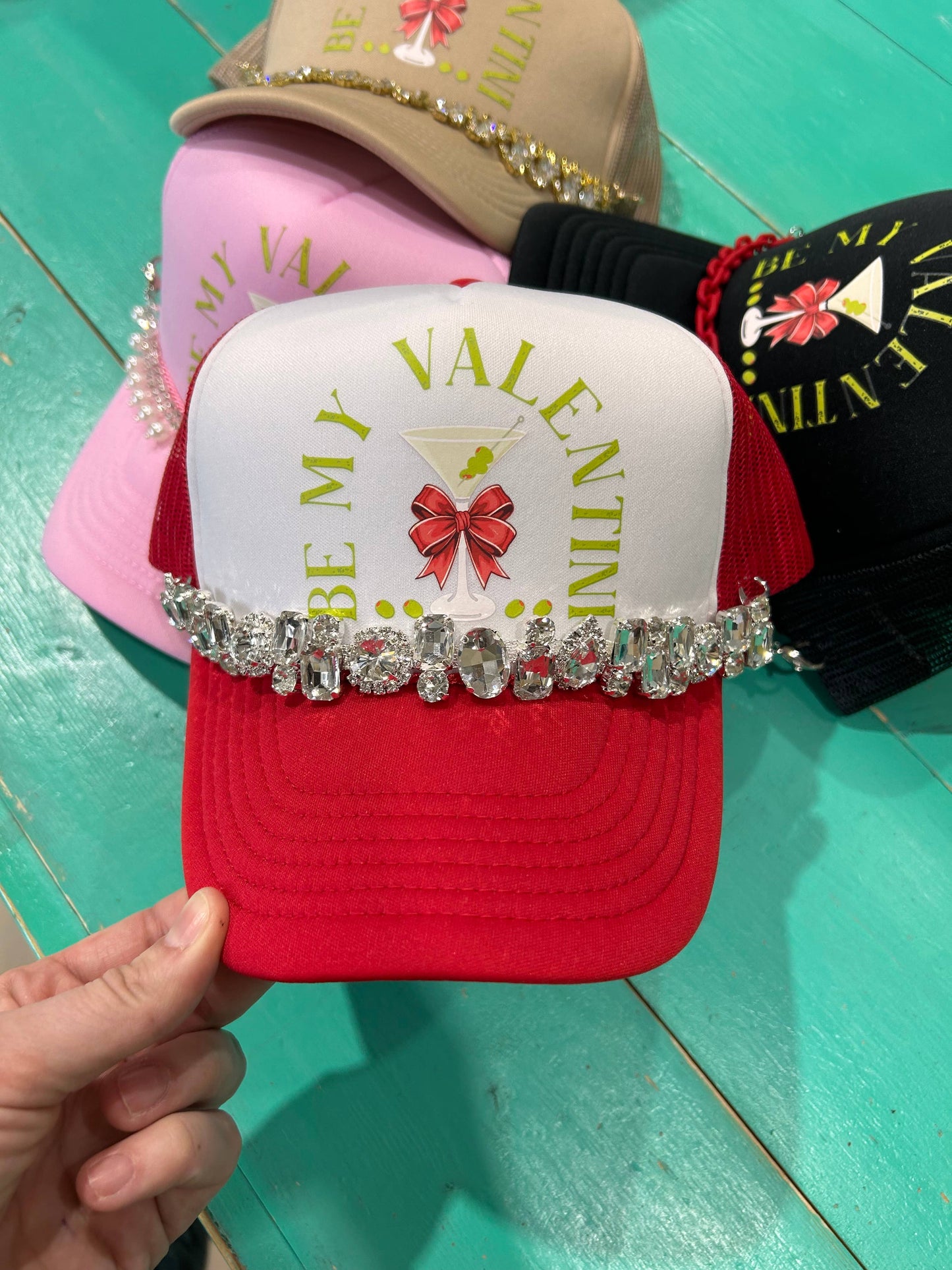 Jumbo Rhinestone Trucker *CHAIN ONLY*