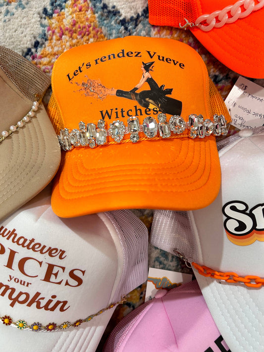 Jumbo Rhinestone Trucker *CHAIN ONLY*