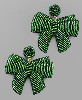 All Wrapped Up Earrings GREEN