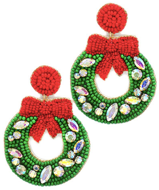 Wreath Earrings