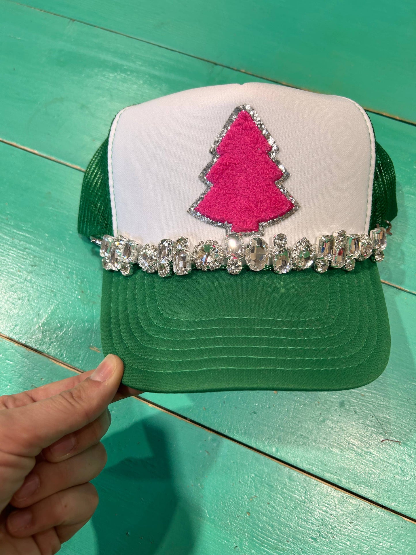 Jumbo Rhinestone Trucker *CHAIN ONLY*